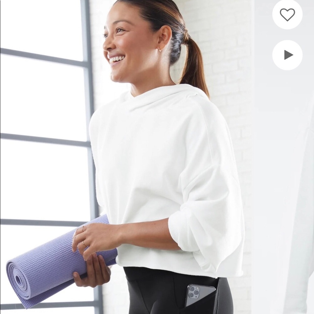 Fabletics Brisa Cropped Hoodie size XL NWT